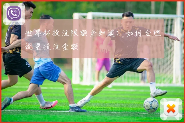 世界杯投注限额全知道:如何合理设置投注金额