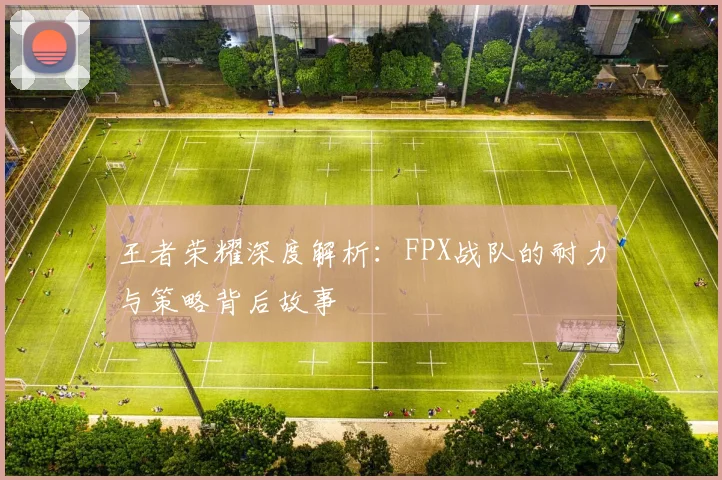 王者荣耀深度解析：FPX战队的耐力与策略背后故事